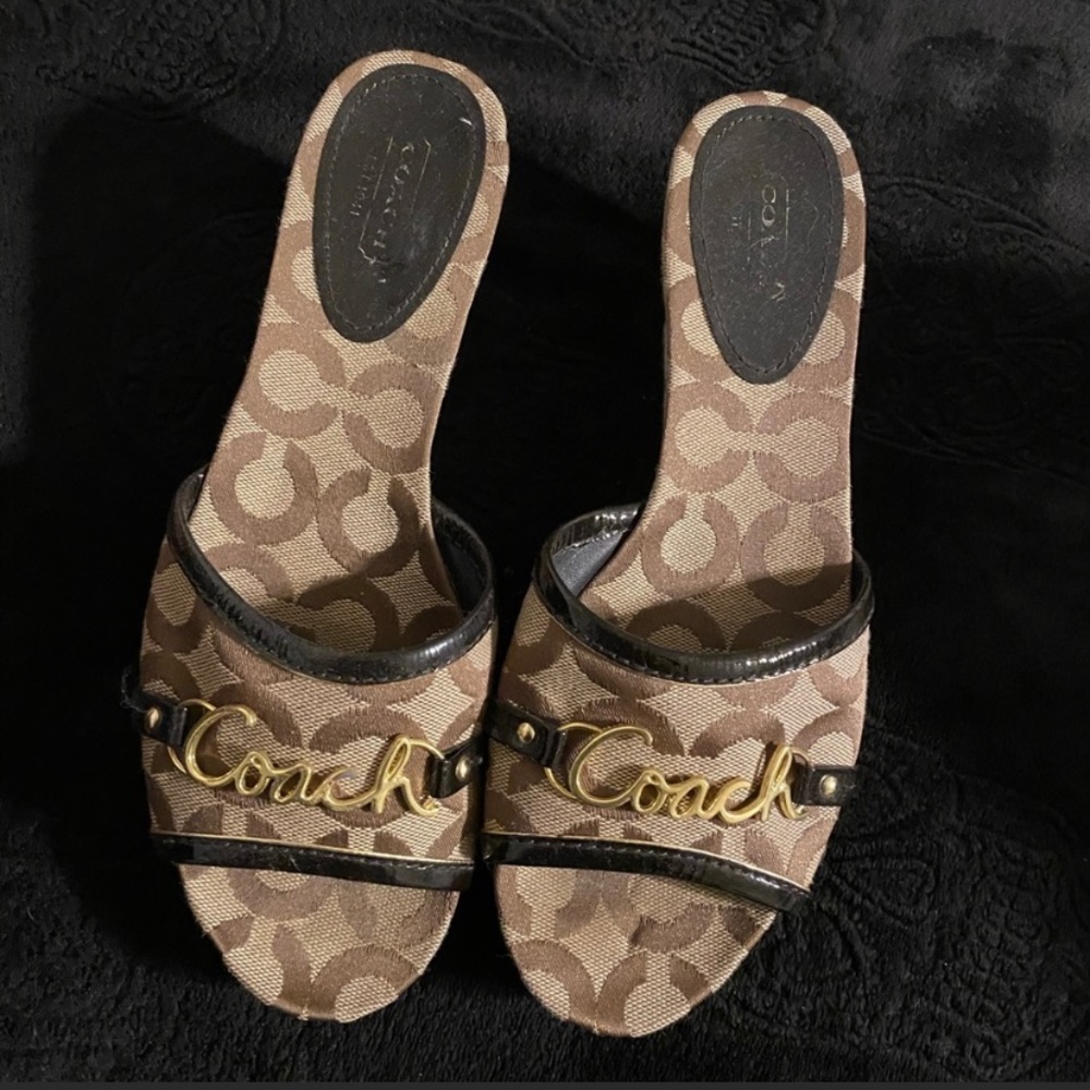 Coach wedges